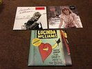 LUCINDA WILLIAMS 3 X LP SET DOWN WHERE THE SPIRIT MEETS THE DONE ETC FREE POST