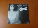 Mylene Farmer 45Tours vinyle Maman A Tort pochette noir et blanc   