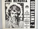 Rock Jimi Hendrix LP Vinyl Mint- Good Karma 2 Live Recording 1970