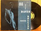 Miles Davis / Sonny Rollins. DIG. Prestige Mono DG NJ RVG Lp. VG+ NICE
