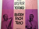 THE LESTER YOUNG BUDDY RICH TRIO RARE EX+ NORGRAN MG N-1074 1956 MONO AYE GUY