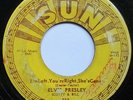 ELVIS PRESLEY   I'm Left You're Right She's Gone/Baby Let's Play House  SUN 217