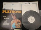 Chet Baker Art Pepper Playboys Japan Promo WL Vinyl LP MONO Toshiba 1973 Jazz