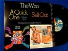 THE WHO A Quick One / The Who Sell Out 2 LP super clean MCA gatefold