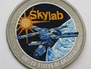 NASA CLOTH EMBROIDERED PATCH / BADGE 1970'S SKYLAB UNMANNED LAUNCH INSIGNIA
