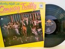 CONWAY TWITTY Saturday Night With... '60 MGM MONO 2nd state press of '59 LP NICE