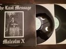 Malcolm X LP The Last Message - Charisma MX 101 Speech Spoken Word Vinyl Record