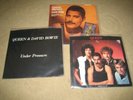 QUEEN UNDER PRESSURE AND FREDDIE MERCURY LOVE KILLS PIC SLEEVE  45 RPM VINYL