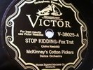 Victor V-38025 McKinney's Cotton Pickers-Stop Kidding/Put It There (E) 1928