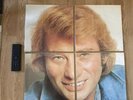 Compilation Puzzle 4 Vinyle 33 Tours Johnny Hallyday Rare