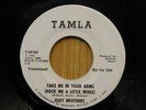 Isley Brothers promo 45 Take Me In Your Arms bw same on Tamla