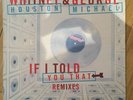 Whitney Houston, George Michael- If I Too You 12” Remixes