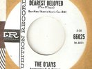 THE O'JAYS My Dearest Beloved IMPERIAL PROMO  NORTHERN SOUL 45