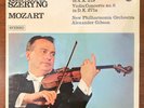 SEALED  HENRYK SZERYNG  MOZART CTO'S 5/6 GIBSON  PHILIPS IMPORT  SEALED