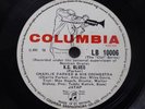 CHARLIE PARKER K.C. Blues/She Rote DAVIS ROACH COLUMBIA LB10006 VINYL 10” 78 RPM