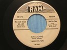 VALLI HILTON “RUN AROUND/ FOR A LIFETIME” (near mint) RAMA PROMO R&B 45 RR-197