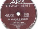1959 ANDY WILLIAMS Pop 78 RPM Record. The Village of St. Bernadette