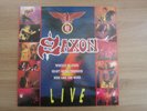 SAXON - Live 1992 Heavy Metal Thunder Korea Vinyl LP INSERT