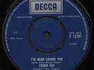 EDWIN BEE - I'VE BEEN LOVING YOU (Decca) - Rare 60's UK Pop Soul 45 NM