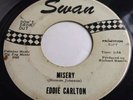 RARE ORIGINAL NORTHERN SOUL 45 Bargain   EDDIE CARLTON MISERY / IT WILL BE DONE