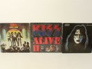 KISS Ace Frehley, Alive II, Love Gun Vinyl Records