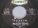 BEACH BOYS Surfin' / Luau (1962 US 45) RARE Candix 306 VG+ LISTEN MP3