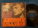 Johnny hallyday in ROLLING STONES cover BLACK IS BLACK NOIR  Orig. Philips 1967