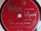 PEE WEE CRAYTON & HIS GUITAR MODERN 658 ROCK ISLAND BLUES WHEN DARKNESS FALLS  $