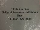 THE WHO My Generation/Baba O’ Riley/ Substitute/Behind Blue Eyes 4 Track UK 12”