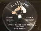 Elvis Presley - Shake, Rattle and Roll / Lawdy, Miss Clawdy Original RCA 78 EX-