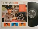 LP A Date With Elvis LPM-2011 Germany 1959 S3 VERY RARE Army PX Shop Stamp