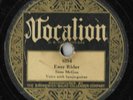 VOCALION 5254 - SAM MCGEE - EASY RIDER / CHEVROLET CAR - banjo guitar - VV-