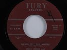 Doo Wop R&B 45 LEWIS LYMON & THE TEENCHORDS Please Tell The Angels FURY HEAR