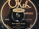 Okeh 8643 Gladys Bentley WILD GEESE w EDDIE LANG acc Guitar 78 rpm Blues 1928 E