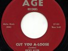 Rare R&B/Soul 45 - Ricky Allen - Cut You A-Loose - Age Records # 29118 - M-