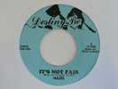 HAZEL It's Not Fair DESTINY BE Unknown Miami Synth Funk Boogie 45 HEAR