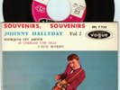EP JOHNNY HALLYDAY SOUVENIRS , SOUVENIRS, HALLIDAY  AVEC UN I , HYPER RARE