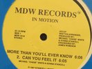 IN MOTION More Than You’ll Ever Know MDW 12” modern soul boogie funk SEALED