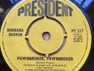 Uk President 45 Barbara Ruskin Pawnbroker Mod Beat Sike M-