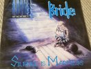 Bride - Silence Is Madness 1990 UK LP COMMUNIQUE HEAVY METAL rare oop