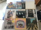 9 Vintage Beatles Albums Yellow Submarine, White, Meet the Beatles......