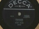 78 Rpm Record Bobby Helms Fraulein