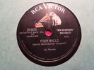 RCA victor 78 RECORD 20-6874/JIM REEVES/FOUR WALLS/I KNOW AND YOU KNOW/EX+