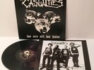 The CASUALTIES We Are All We Have LP Vinyl Record with lyrics insert