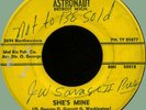 TEARS She's Mine / Hurt 45rpm Astronaut 1961 rare Detroit doo-wop