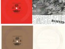 THE DAMNED 'Smash it up' Set of 3 colored 6