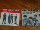 BEATLES SHE LOVES YOU AND I WANT TO HOLD YOUR HAND WITH COVERS 45