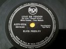ELVIS PRESLEY (78 RPM - ITALY)  A25V 0524 - LOVE ME TENDER (TOP-RARE) 1957