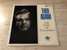 Schubert Lieder Songs Theo Adam Dunckel Vinyl LP 1ED Stereo 1967 Eterna 825745
