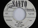 R&B Mod Soul 45 RED WEST COMBO My Babe SANTO promo HEAR